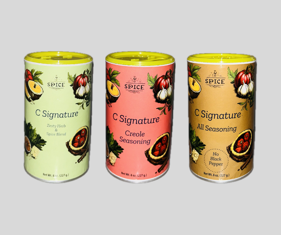 Trio Blend 8 oz containers