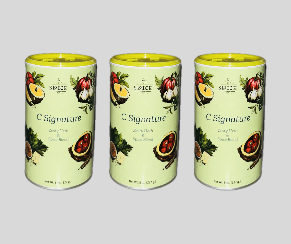 Zesty Herbs & Spice Blend 8 oz containers